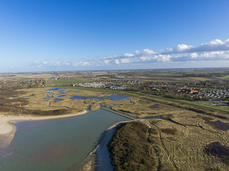 luchtfoto-Nieuwvliet-Nieuwvliet Bad-Zwartepolder zeeuws-vlaanderen