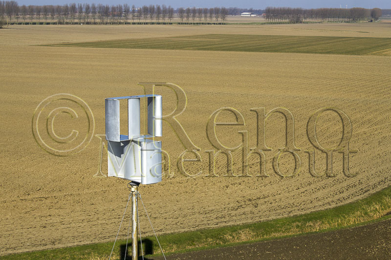 luchtfoto Schoondijke windmolen Technopark